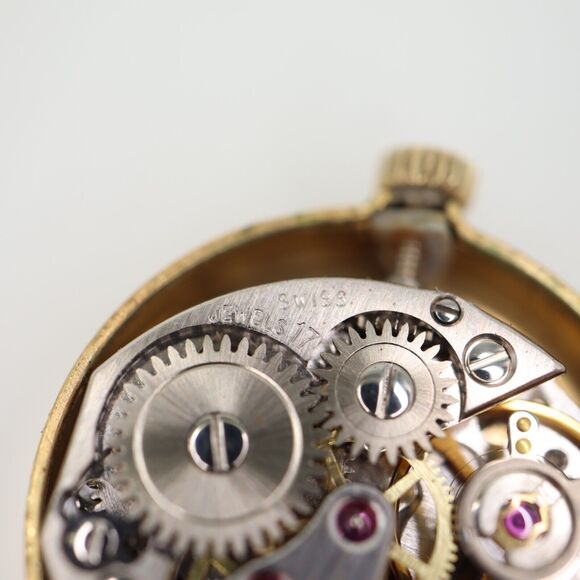 Vintage Bucherer Womens Interchangeable Watch 22mm Manual 17 Jewel Movement main image 6